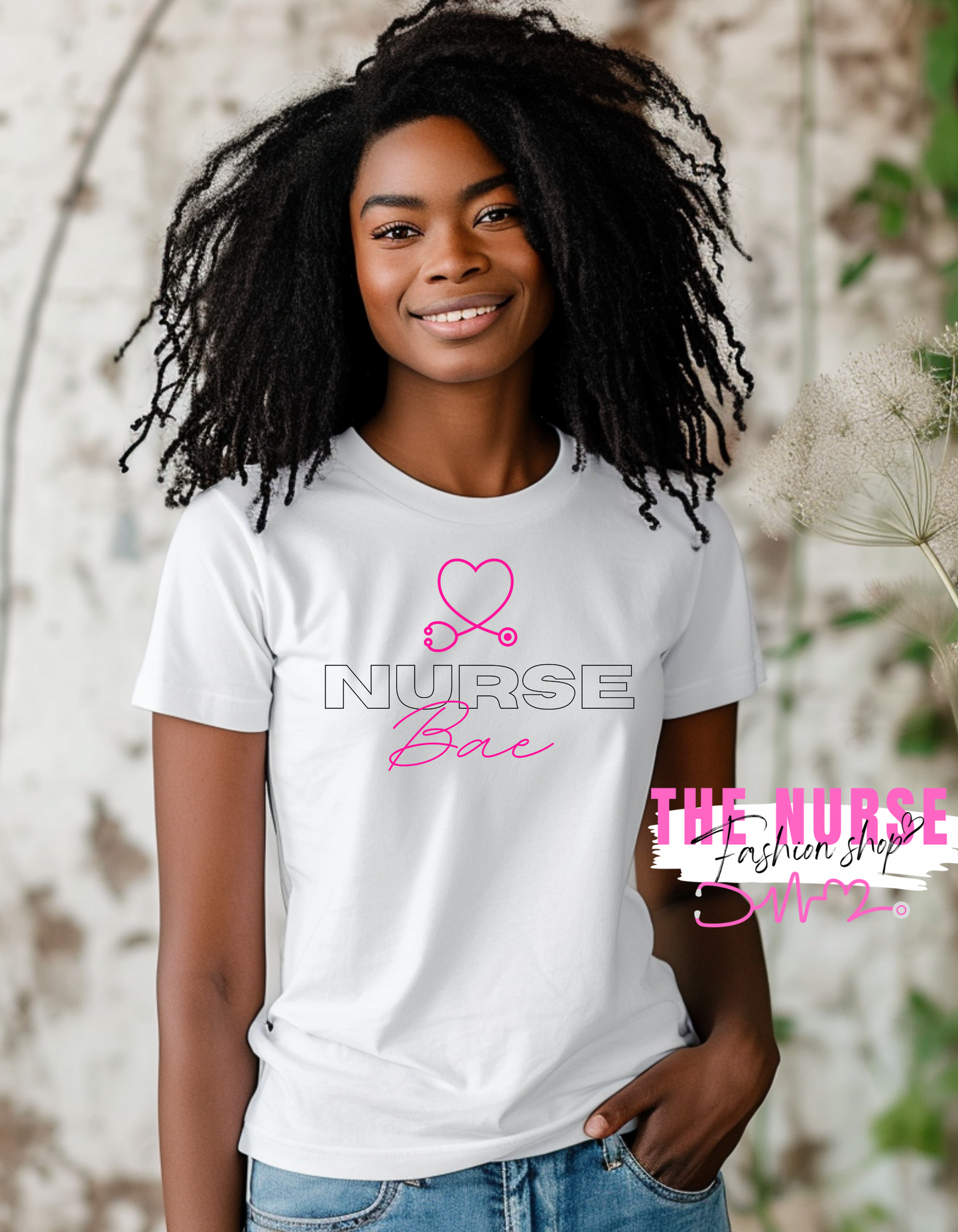 "Nurse Bae" Tee (White)