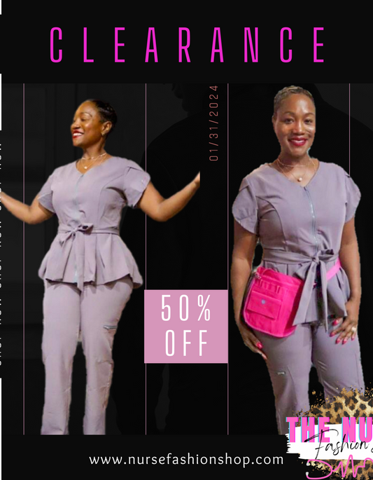 "Flotus set"2 piece peplum top